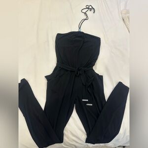 Michael Kors Black Halter Jumpsuit Size 4
